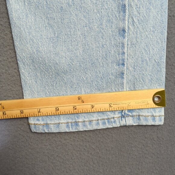 Levi's Jeans Men's 33x30 Blue 505 Regular Fit Straight Leg Denim - Picture 8 of 11